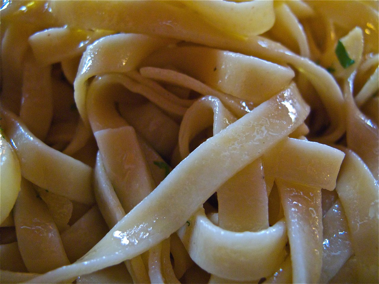 fettucini aglio olio e peperoncino
