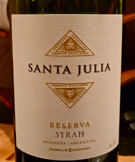 santa julia reserva syrah